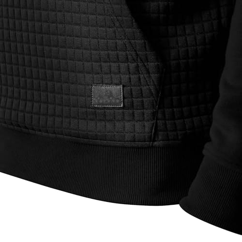 Hoodies for Men Big and Tall Long Sleeve Hooded Sweatshirt Lightweight Loose Fit Pullover Fall Winter Clothes 20253