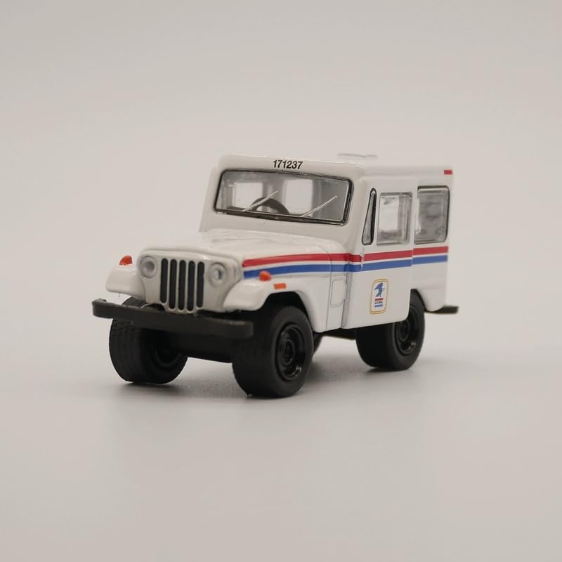 Greenlight 1971 Jeep DJ-5 miniature 1:64 de haute précision avec détails fidèles US Postal