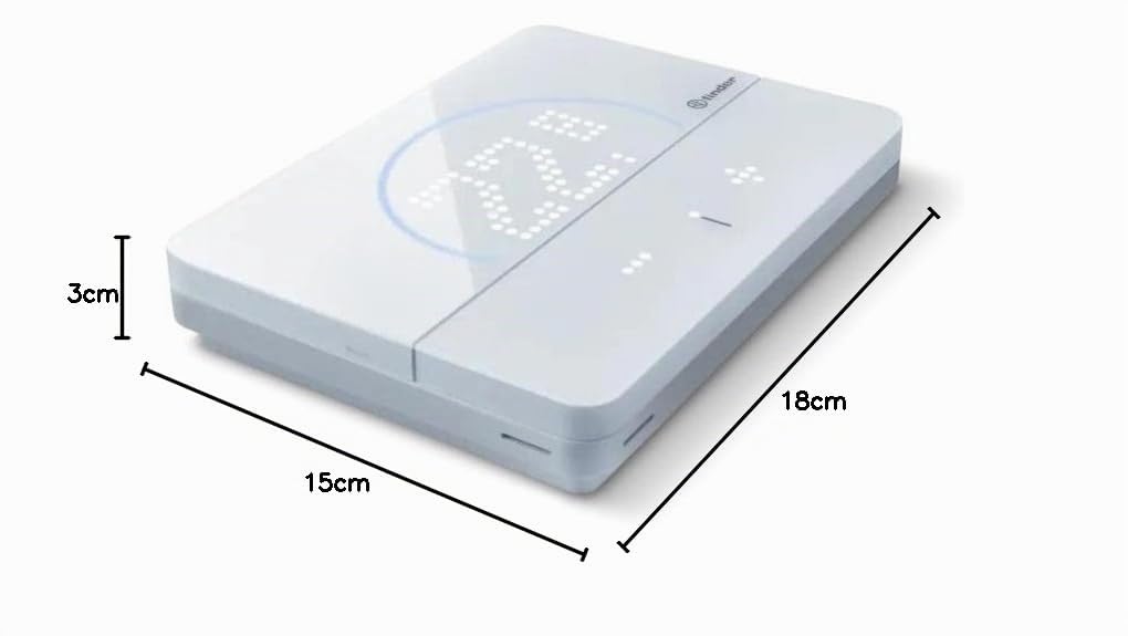 Finder 1C.B1.9.005.0007 Termostato ambiente Settimanale