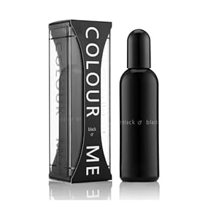COLOUR ME Black Perfume for Men. 100ml Eau de Parfum Men, Luxury Fragrance – Mens Aftershave, Long Lasting Fragrance for Men by Milton-Lloyd