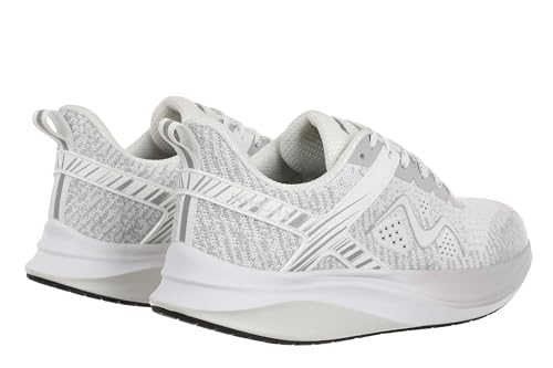 MBT Huracan 3 Lace Up Running Shoes in White for Women4