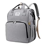 Bolsa Maternidade Multifuncional com Berço Portatil Compartimento Termico Alcas Ajustaveis e Espaco Interno Amplo