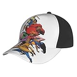 DSERC Fat Cartoon Albert and The Cosby Anime Baseball Cap Adjustable Cartoon Snapback Hats Summer Dad Hat Trucker Cap Unisex Hats Black
