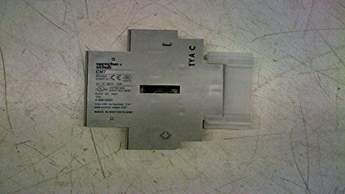 SPRECHER & SCHUH CM7-02 Mechanical and Electrical Interlock, Auxiliary Contact, 2 N.C