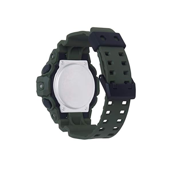Casio Men’s XL Series G-Shock Quartz 200M WR Shock Resistant Resin Color: Matte Olive Green (Model GA-700UC-3ACR) - Image 4