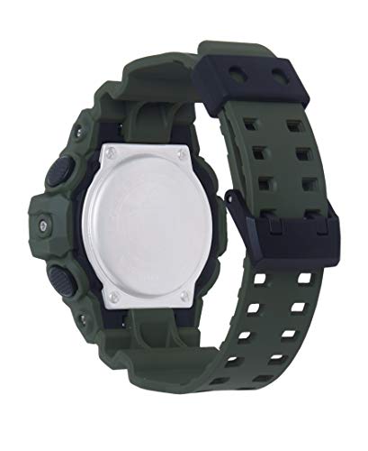 Casio Men’s XL Series G-Shock Quartz 200M WR Shock Resistant Resin Color: Matte Olive Green (Model GA-700UC-3ACR) - Image 4