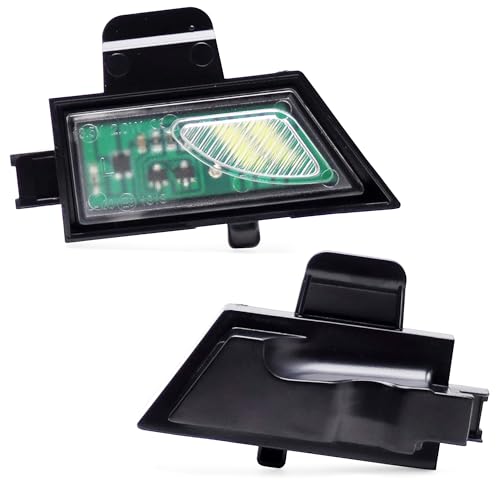 Luz LED blanca para espejo lateral iJDMTOY para Volkswagen miniatura 7