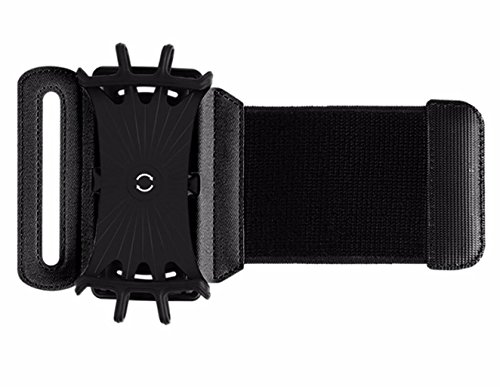 Omio Armband Sport Cover Case Sport Outdoor Runing Workout Fitness Cycling Portable 180 Rotary Arm-Mounting Band For Iphone Xs/X/8/8 Plus/7 Plus Galaxy Note 9/8/S8/S8 Plus/S9/S9 Plus Fit 4 To 6.3 Inch #TOP7
