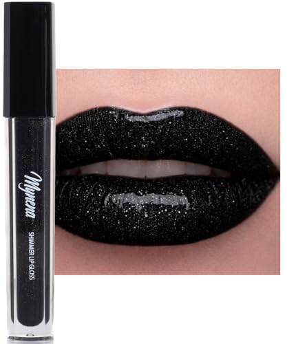 Mynena Black Shimmer Lip Gloss Ivony