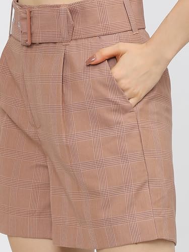 Image of Tokyo Talkies Women's Regular Fit Regular Shorts | Stretchable Shorts