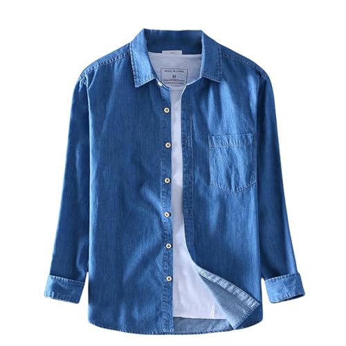 Chemise en jean polyvalente homme vêtement idéal pour la mi-saison