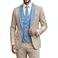 Beige and Light Blue