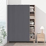 DSSHENGDS Cortinas con riel Deslizante Plegables multifuncionales...