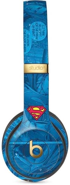 Skinit Decal Audio Skin Compatible with Studio Wireless 3 - Officially Licensed DC Comics Superman Official Logo Design