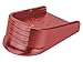 NDZ Performance Magazine Base Plate Finger Extension for Glock 17 19 22 23 24 31 Gen 1-5 9mm .40 .357 SIG, Weighted Aluminum with Aspis Cut Design, Accessories - Red, Two Pack