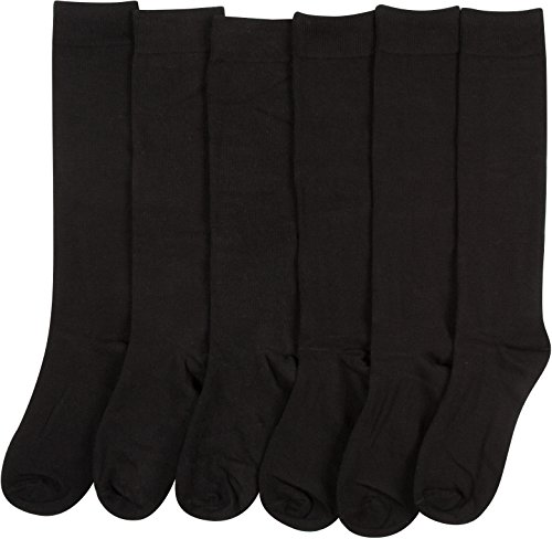 Sakkas Women's Cotton Blend Knee High Socks Assorted Pack2