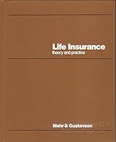 Life insurance: Theory and practice 0256037078 Book Cover