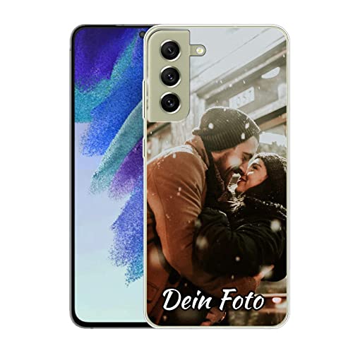 Coque Samsung S21 FE König Design en silicone TPU transparent haute qualité