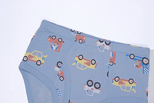 Boboking Little Boys Briefs Dinosaur Truck Toddler Kids Underwear (Pack Of 6) 2T/3T Multi Color #TOP2