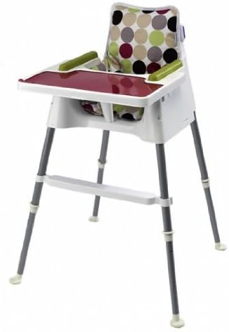 Beaba Chaise Haute Cube Blanc Prune Amazon Fr Bebe Et Puericulture