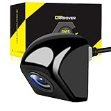 CAR ROVER バックカメラ リアカメラ 12V 60万画素数 IP69 広角 フロント/バック兼用カメラ 車載カメラ 超広角 黒