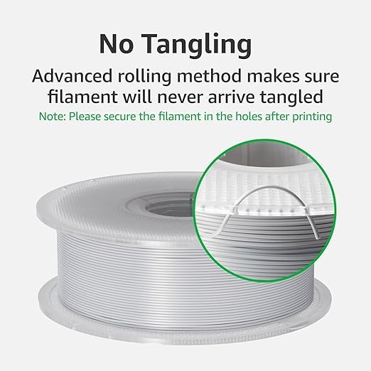 Image of Bambu Lab PAHT-CF 3D Printer Filament Black - 1.75mm with Reusable Spool (500gms)