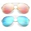 Rose Gold/Pink Mirrored+silver/Blue Mirrored
