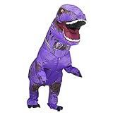 Rysotowy Inflatable Dinosaur Costume for Adults Blow up T-rex Suit Funny Party Dino Fancy Halloween Costume