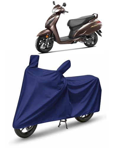 Image of Bike /SCOOTY Cover for Honda Activa with Side Mirror Pocket & Buckle Belt | HIGH Material Quality | Weather Resistant