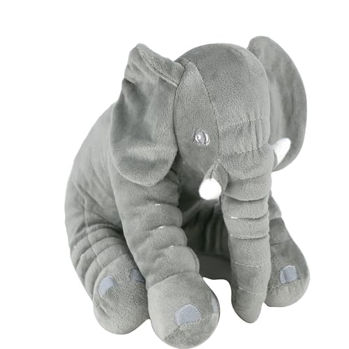 Djungelskog 60cm/24inch Elephant Plush, Elephant Stuffed Animals Plush for Kids Girls Boys Girlfriend Birthday Christmas, Valentine's Day Gift (60cm/24inch)