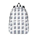Matériau en toile de qualité : ce sac à dos en toile imprimée calculatrice de mathématiques est fabriqué en toile polyester de 340,2 g, ce qui le rend à la fois robuste et élégant. Le matériau en toile de qualité supérieure garantit que le sac à dos est léger mais capable de résister à un usage quotidien, ce qui le rend idéal pour tous ceux qui recherchent un sac à dos tendance et fonctionnel.