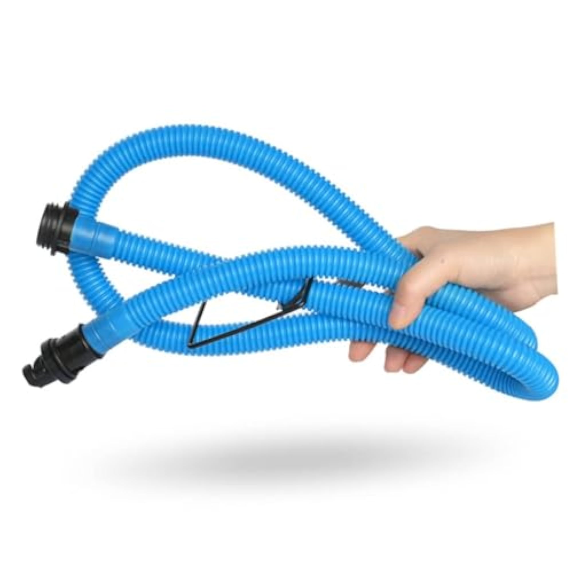 Inflatable Boat Pump with Multiple Nozzle Adapters
