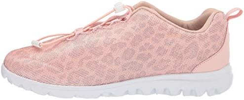 Propet Women's TravelActiv Safari Sneakers, Pink, 9 Narrow US | Image 7