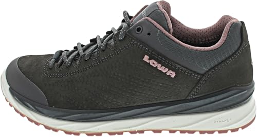 LOWA Malta GTX LO Sportschuhe Damen Wanderschuh Grau Wandern, Schuhgröße:EUR 40 | UK 6.5