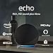 Amazon Echo (newest model), Alexa speaker with premium sound, Ideal for large bedrooms, living rooms and kitchens, Charcoal