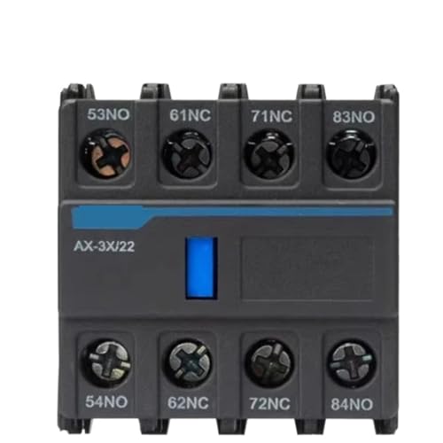Bloc contact auxiliaire NXC contacts argent haute conductivite AX-3X