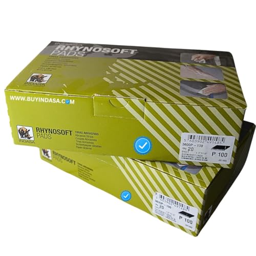 Buy Indasa Rhynosoft Foam Sanding Pads, 3600P Series 80 (3600P-1200)