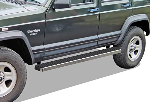Estribos para Jeep Cherokee 1984-2000 Acero Inoxidable