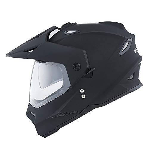 1Storm Dual Sport Motorcycle Motocross Off Road Full Face Helmet Dual Visor: HF802 - Image 4