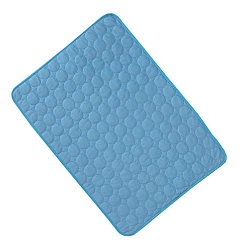 POPETPOP Dogs Beds Dogs Pads Pet Self Cooling Mat- Washable Pet Ice Silk Sleeping Pad for Small Medium Large Dogs Cats Indoor & Outdoor Use