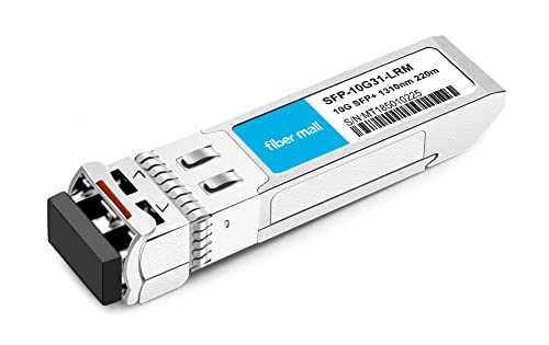 Image of 10G SFP LRM for Juniper Networks EX-SFP-10GE-LRM 10GBASE-LRM SFP+ 1310nm, 220m /300m, LC DOM MMF /SMF ModuleTransceiver