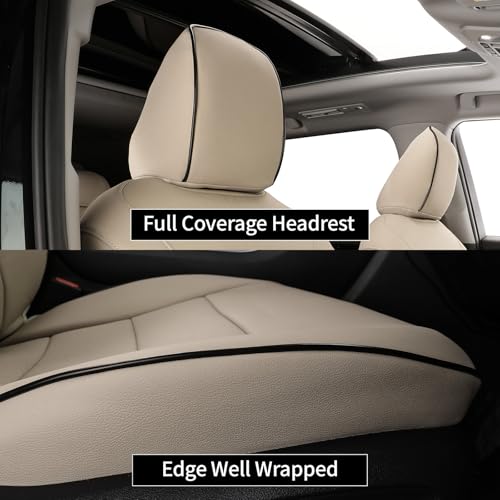 Image of EKR Car Seat Covers for Toyota Camry 2018-2024 (Hybrid),Full Set