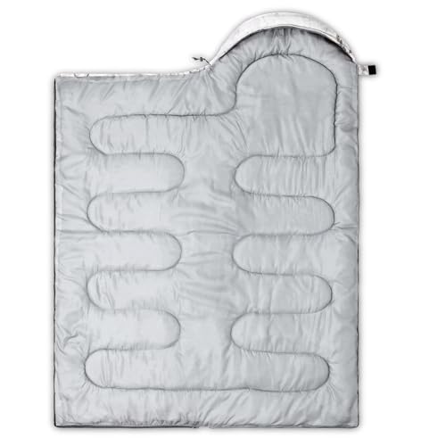 Image of QOOMO Ball Flower Camping Sleeping Bags,3 Season Warm & Cool Weather,Lightweight,Waterproof Sleeping Bags for Adults & Kids,Traveling,and Outdoors,Camping Gear Equipment