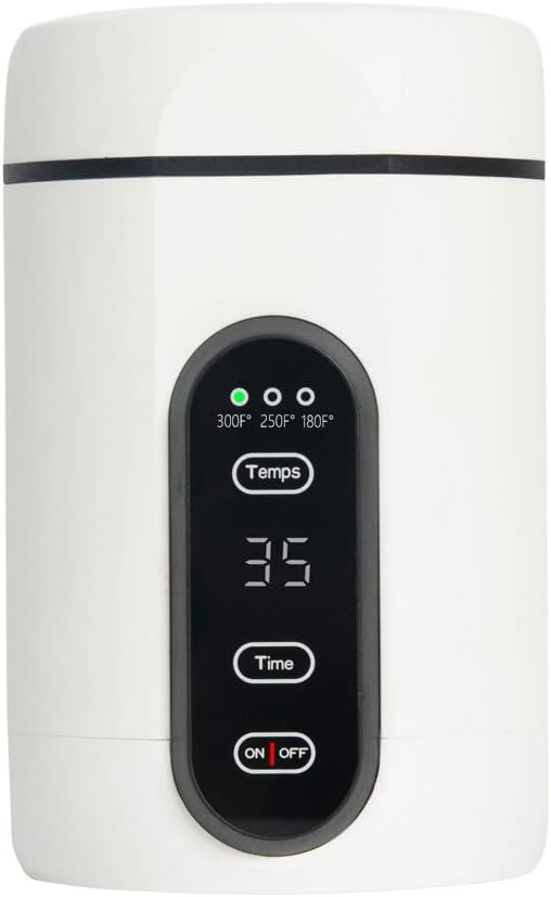 Herboven Decarboxylator 220V, EU-stecker， Decarb Maschine mit Infuser Feature, geeignet für kleine Gruppe von Kräutern