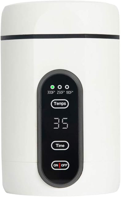 Herboven Decarboxylator 230V with UK Plug,Decarb Machine with Infuser Feature, Suitable for Small Batch of Herbs