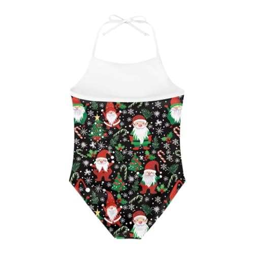 Image of Christmas Kids One-Piece Swimsuits Beach Swimwear Bathing Suit for 3-10 Years Girls