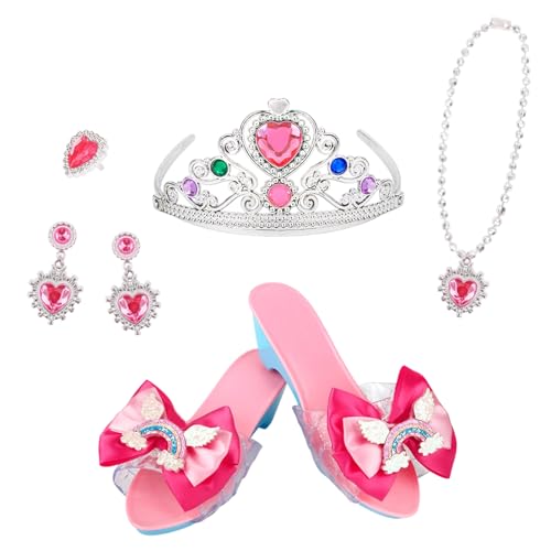 Juegos de Disfraz para Niñas, Juego Cosplay 5 Piezas | Joyas de Disfraz para Fiesta - para Juego Cumpleaños Carnaval Halloween Espectáculo Evento Escolar