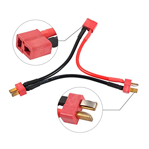 Cabo conector T plugue, confiável 14AWG durável T plug fêmea para conector macho portátil para model