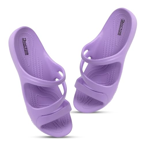 Image of DOCTOR HEALTH SUPER SOFT Women's Orthopedic Sandals And Slippers | Lightweight Anti-Skid Comfort Slides for Heel Pain Relief | Soft Cushion Sole Footwear for Everyday Use
