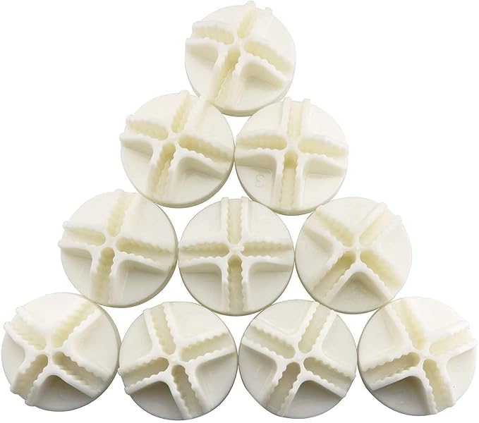UTILLO Connectors for Modular Storage Organizer Closet | Portable Wardrobe & Shoe Racks Connectors (Pack of 20, White)